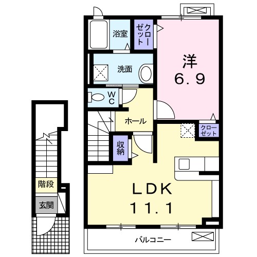 ブリーゼ・Ｍ 間取り