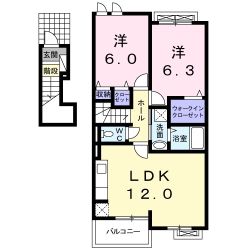 サンフェリスタⅠ 間取り