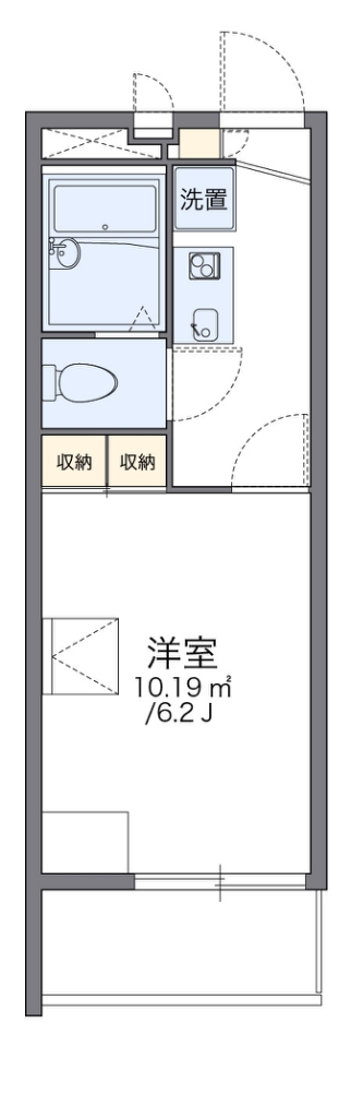 レオパレスすばる 間取り