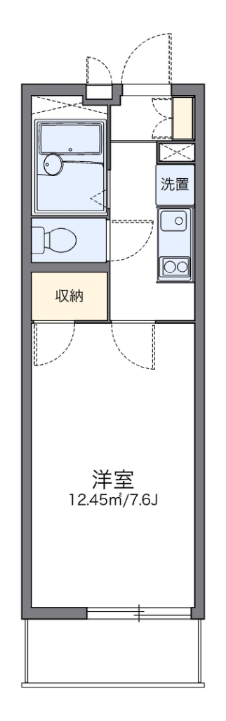レオパレスアネックス 間取り