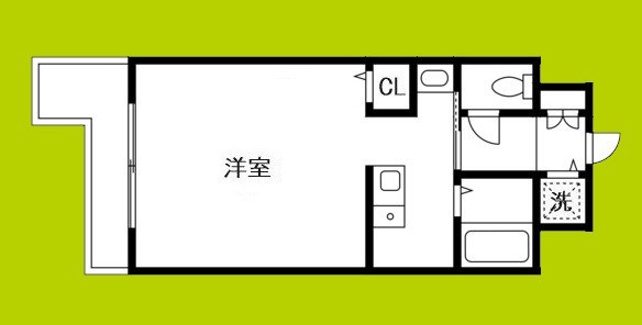 アブレスト京橋 間取り