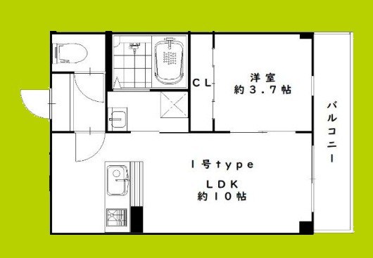 （仮称）阿倍野区王子町1丁目マンション 間取り