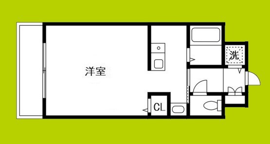 アブレスト京橋 間取り