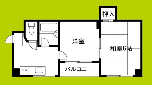 阿倍野三明マンション 間取り