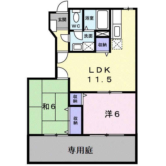 ラフォーレ・エムズ 間取り