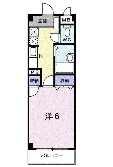 パールレジデンスⅡ 間取り