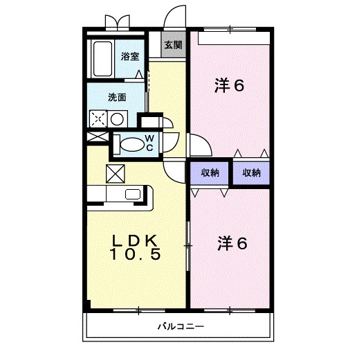 ローレル　ハイツ 間取り