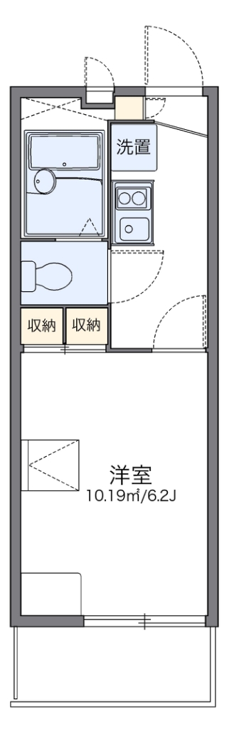 レオパレスアルカイック 間取り