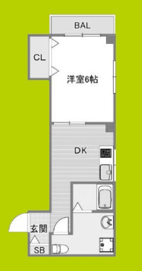 東梅田レジデンス小島 間取り