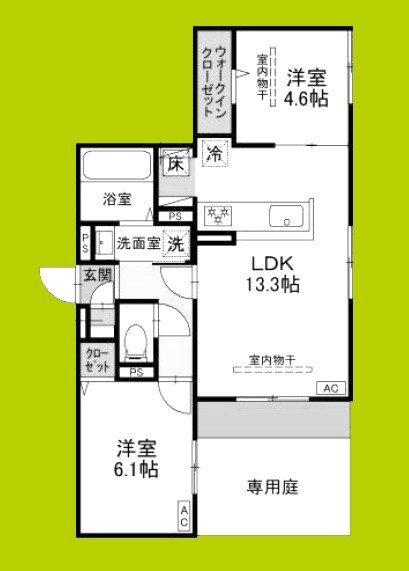 （仮称）高槻市東五百住町3丁目PJ  間取り図