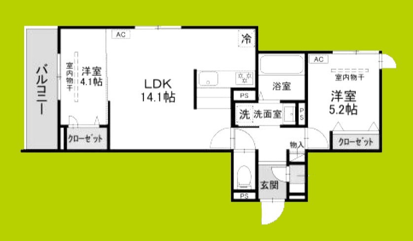 （仮称）高槻市東五百住町3丁目PJ  間取り