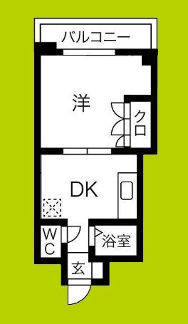ローズコーポ天満東 間取り