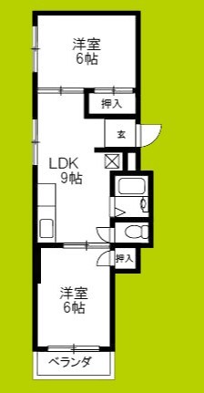 ハイツ富士 間取り