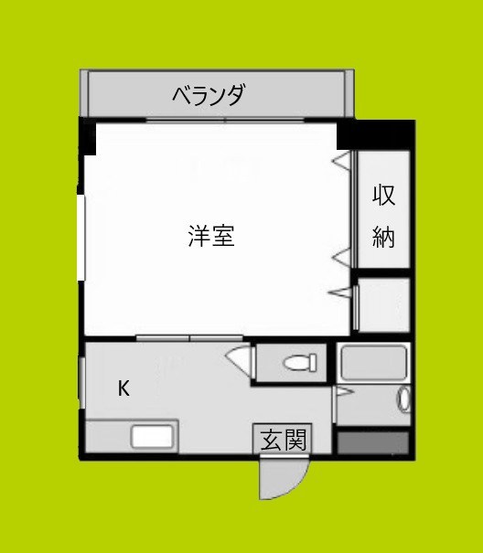 ハイツダウンタウン 間取り
