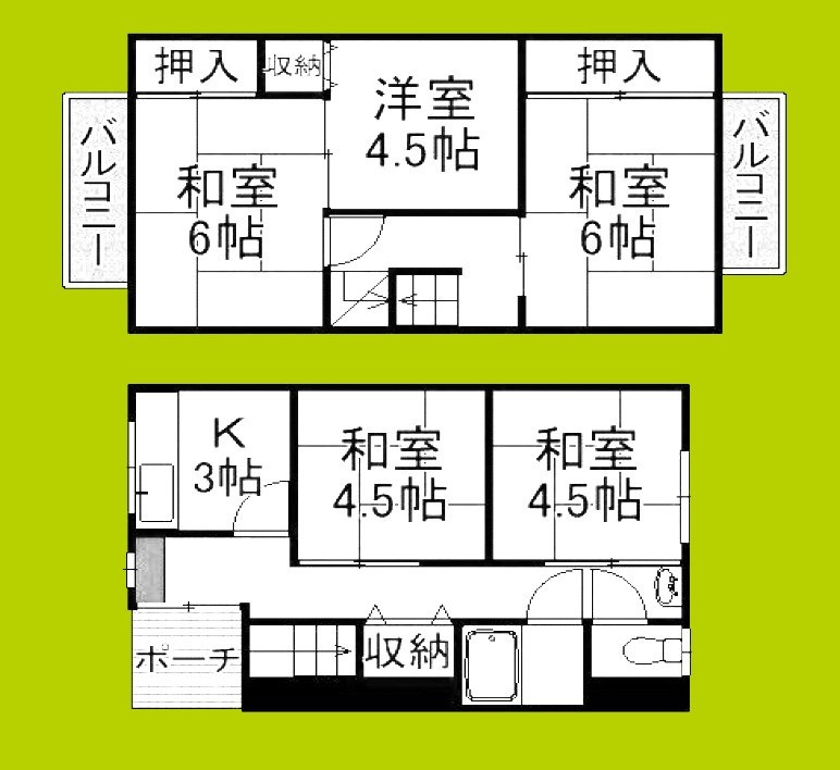 墨江２丁目戸建 間取り
