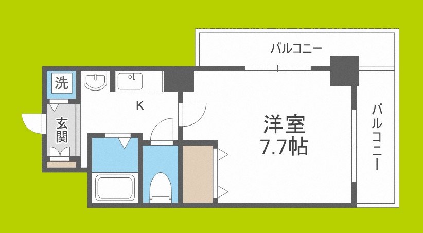 La Douceur難波東 間取り