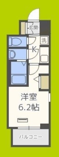 エステムコートディアシティWEST 間取り
