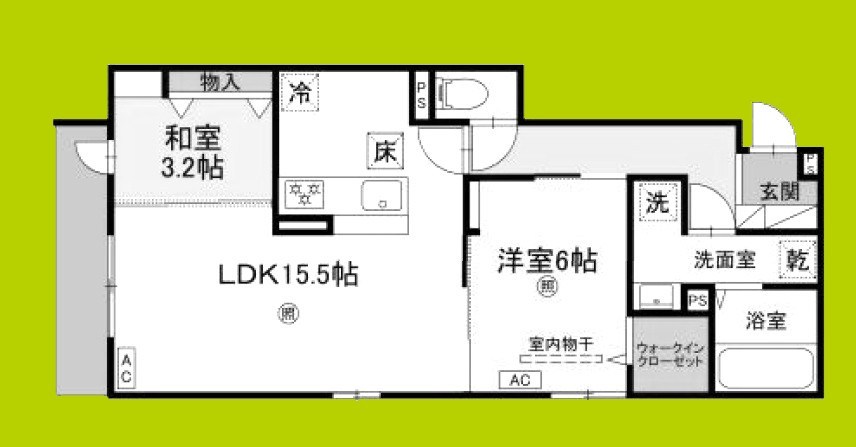 geach永田 間取り