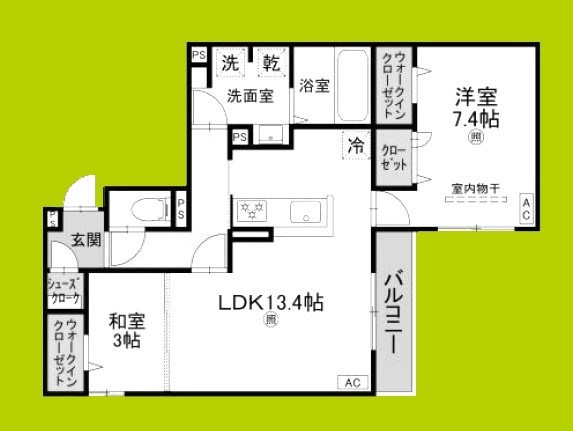 geach永田 間取り