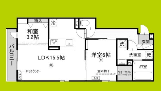 geach永田 間取り