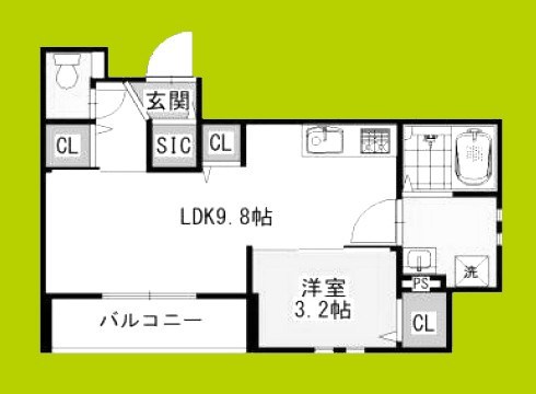 ウィステリア門戸 間取り図