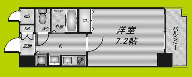 プレサンス中之島公園パークレジデンス 間取り