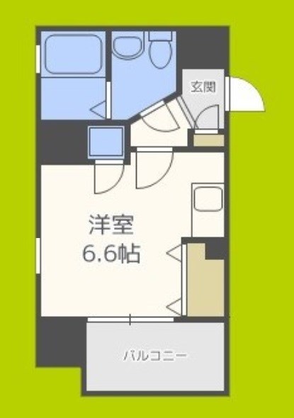 レジディア谷町 間取り