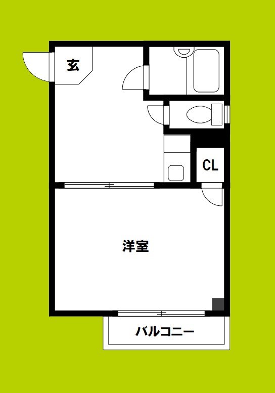 メゾンホワイティ 間取り図