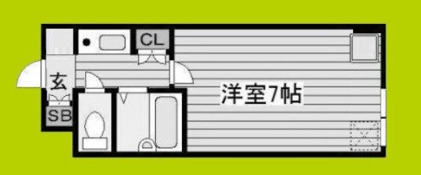ロイヤル巽 間取り図