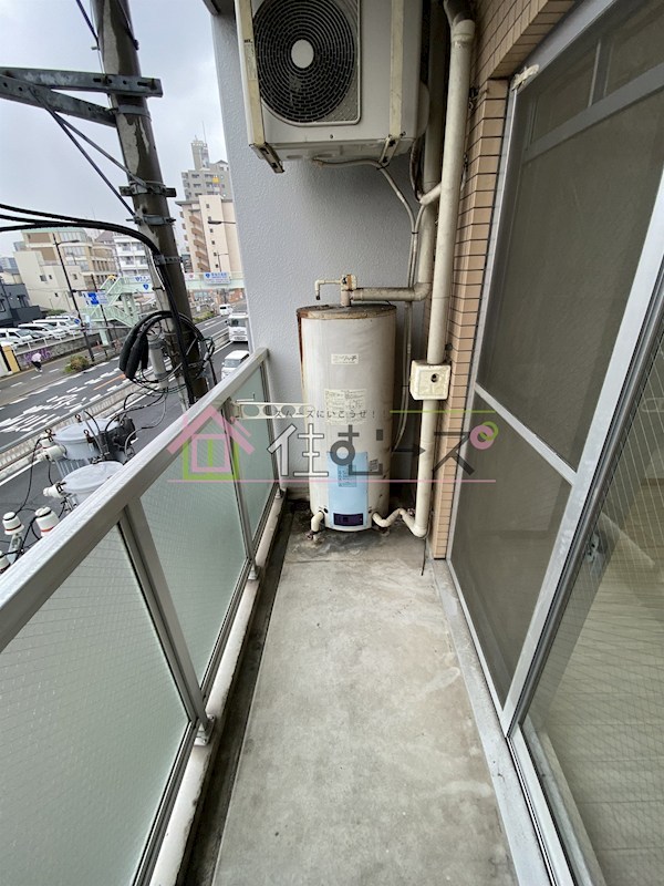 メビウス佃レジデンス ベランダ