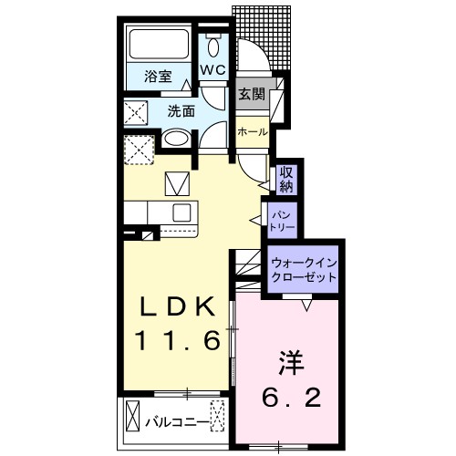 フリーデⅠ 間取り