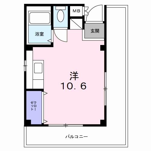 ネオステージフジイ 間取り