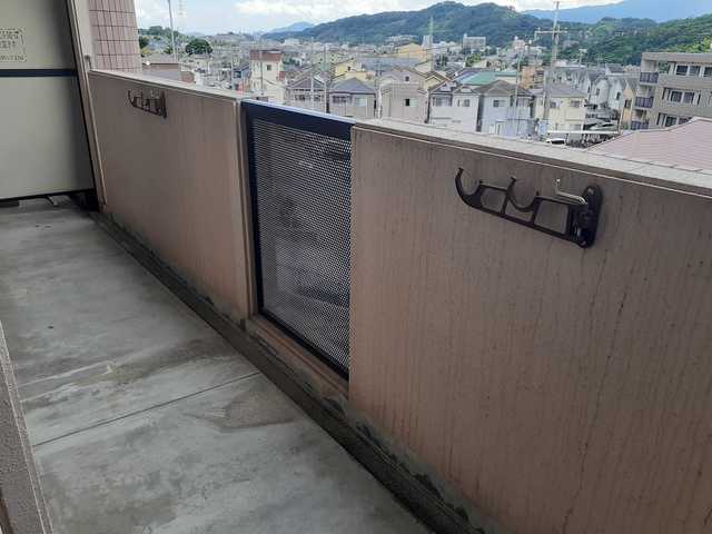 ラルジュウエスト ベランダ