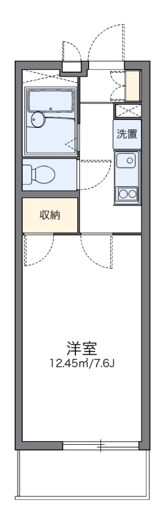 レオパレスアネックス 間取り