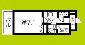 シャルールメゾン桃谷 間取り図