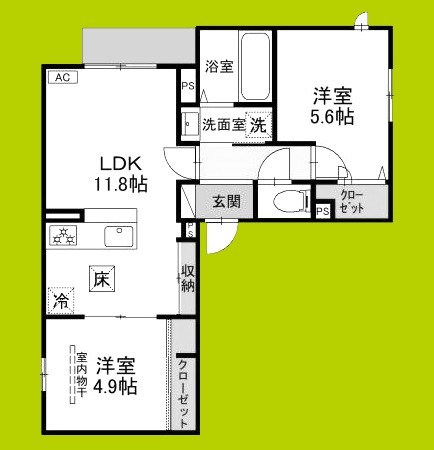 リラフィナート西宮北口 間取り