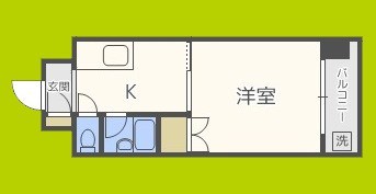 東洋プラザ泉尾 間取り