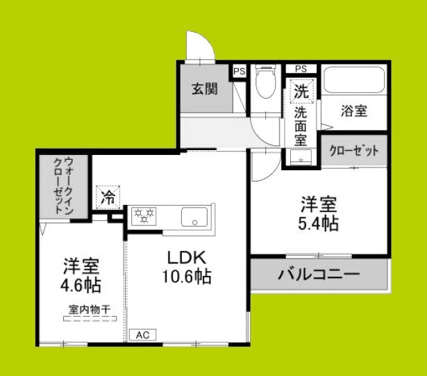 リラフィナート西宮北口 間取り図