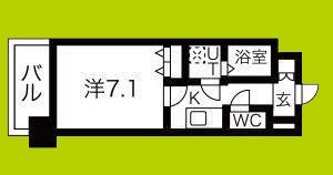 シャルールメゾン桃谷 間取り図