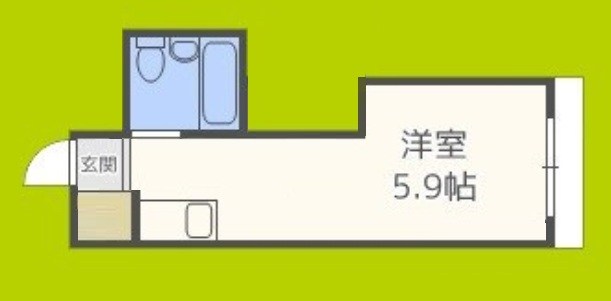 グリシーヌ弁天町 間取り