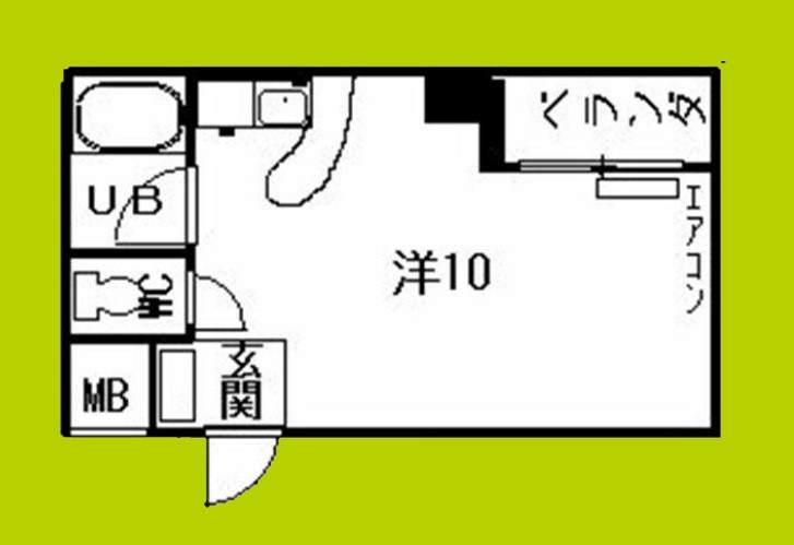 シャトーイズミ 間取り