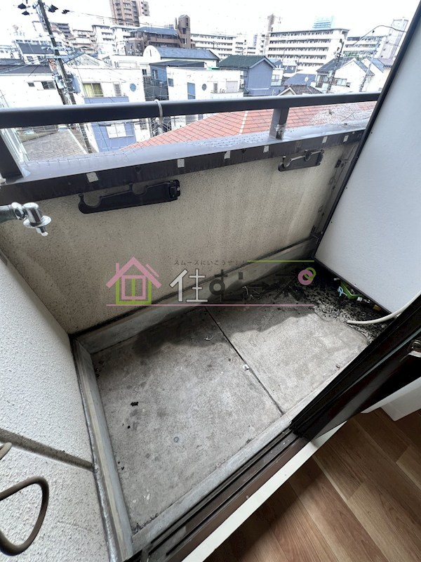 ポアール住之江 ベランダ