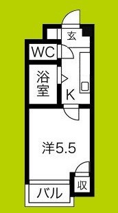 パークライフ住吉 間取り