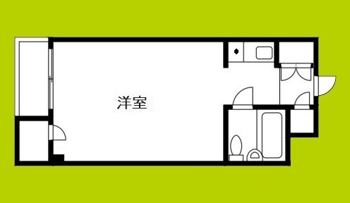 ポアール住之江 間取り図