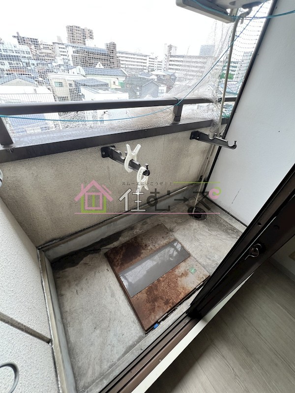 ポアール住之江 ベランダ