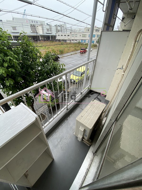 桜島住宅 ベランダ