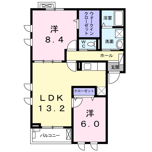 プラシード　アロッジオ 間取り
