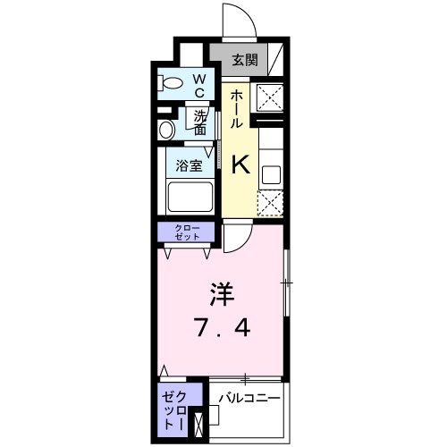 リッツ　グランテ　フユキ 間取り