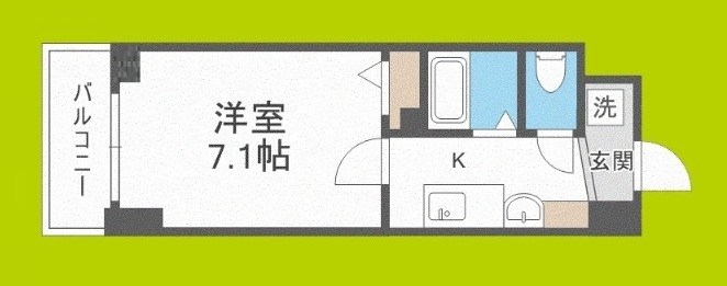 エスリードコート難波ウエスト 間取り