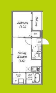 Iris淡路 間取り図